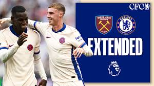 Chelsea continued their good results in the English Premier League, achieving a 3-0 victory over host West Ham on Saturday, in the opening of the fifth round of the tournament.