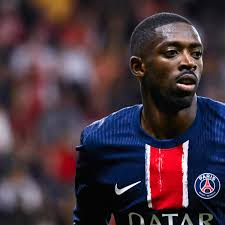 Dembele is back in Paris Saint-Germain's squad for the match against Nice in Ligue 1